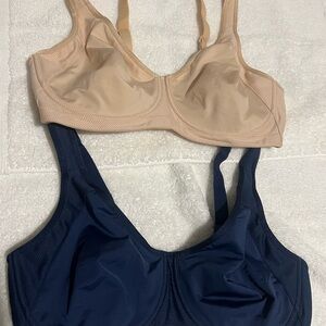 Title nine Women's Intimates Set - Navy and Nude Bras